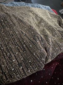 Glitter vest Roxane Goud