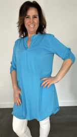 Tuniek Liz turquoise blauw