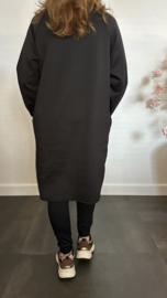 Jurk/ tuniek 2d print NY Zwart