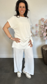 2-Delig pak Reza met strik Ecru