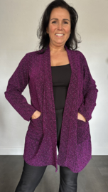 Glitter vest Roxane Magenta