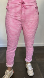 Joggjeans jacquard Bibi pink