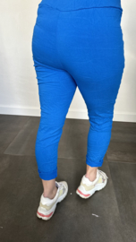 Comfy joggjeans licht kobalt (standaard)
