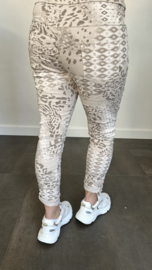 Joggjeans animal mix zand