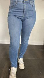 B.S. Jeans HIGH WAIST denim blue