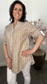 Blouse Naomi Taupe