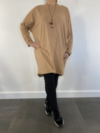 Soft Diana met ketting camel