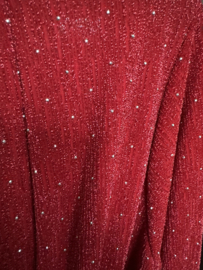 Glitter vest Roxane Rood/Rood