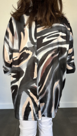 Soft shirt lava +Size zwart