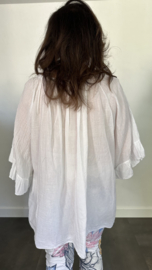 Blouse Veronica UNI +SIZE wit
