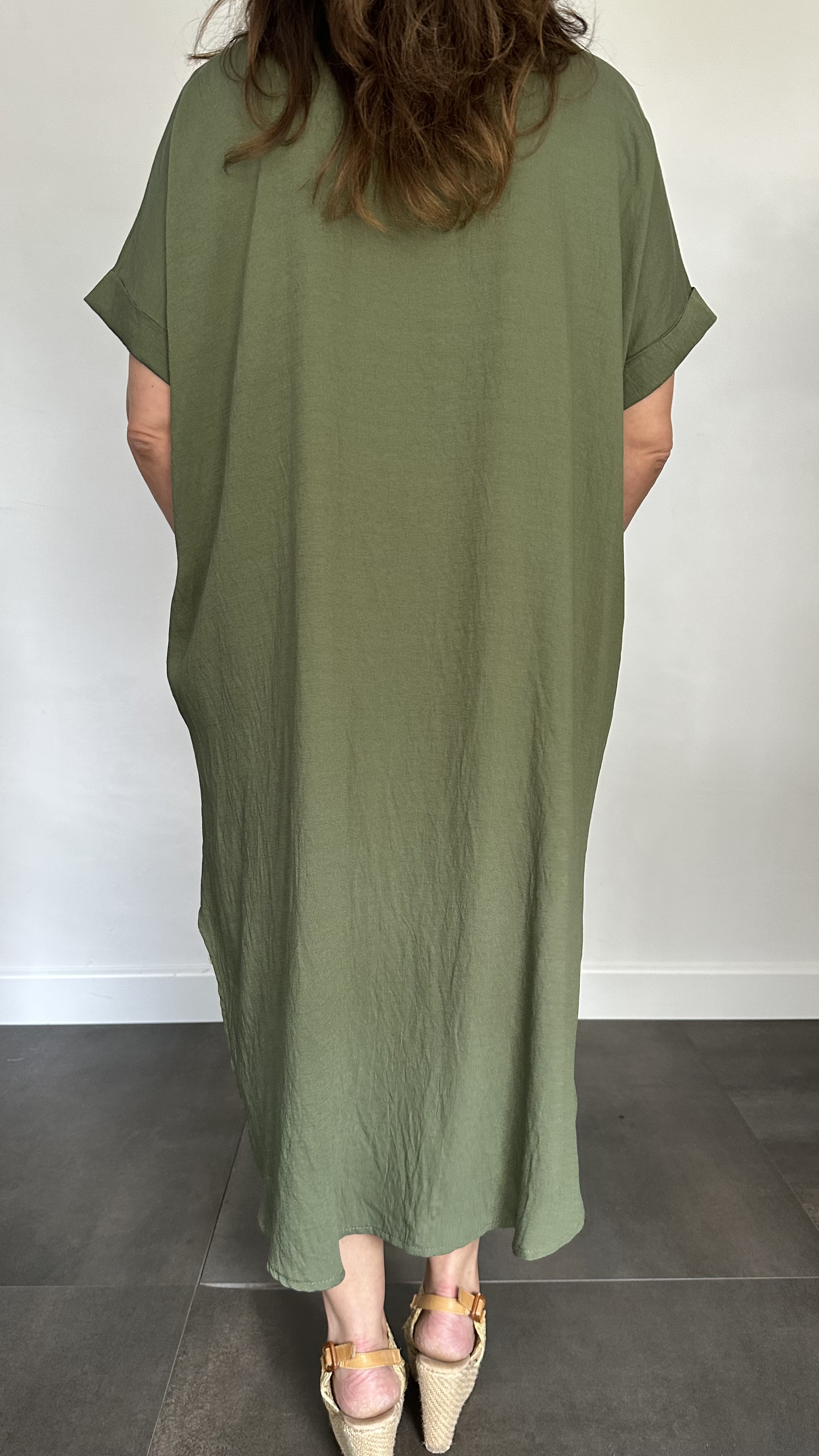 Jurk Leya uni +Size Army