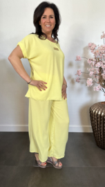 2-Delig pak Luxury geel