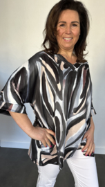 Soft shirt lava +Size zwart