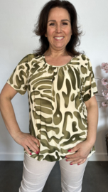 Ballon shirt met elastiek Fantasy Animal army