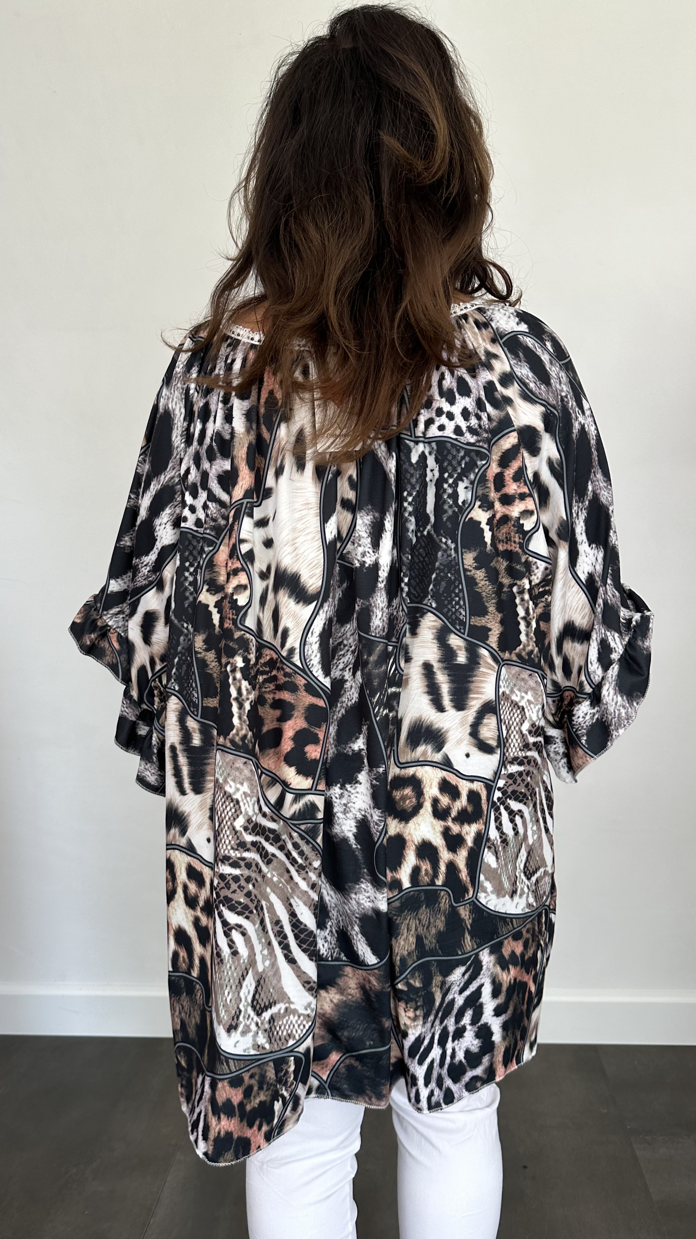 Tuniek Anita +SIZE soft panter mix