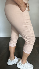 Comfy CAPRI joggjeans roze