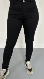 G-smack high waist jeans/ skinny fit zwart