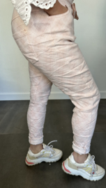 Joggjeans jacquard jade roze