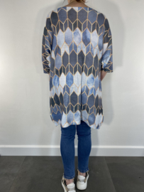 Truitje harlekijn blauw