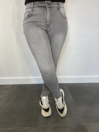 G-smack push-up jeans grijs SALE