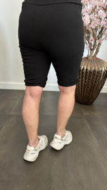 Korte joggjeans Zwart