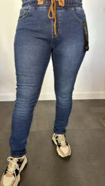 B.S. Joggjeans/ High waist denim blue