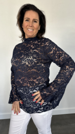 Kanten top Jill marine SALE