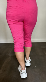 Comfy Capri joggjeans fuchsia +SIZE