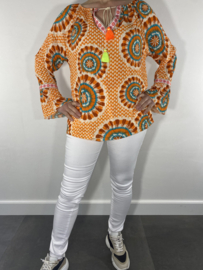 Ibiza blouse M&G oranje