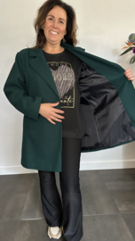 Mantel Gina Flessen groen