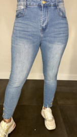 G-smack high waist jeans MET KNOPEN