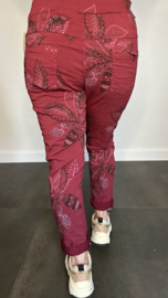 Joggjeans Mikki bordeaux