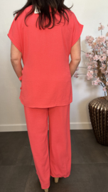 2-Delig pak Reza met strik koraal