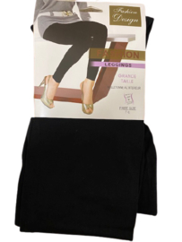 Thermo legging zwart