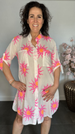 Jurk/ blouse Sunn neon