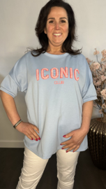 Sweatshirt Iconic IJsblauw