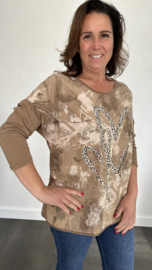 T-shirt panter love camel