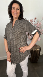 Blouse Naomi Antraciet