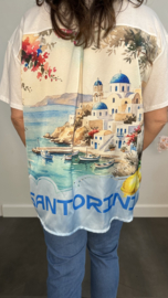 Shirt met borstzak Santorini