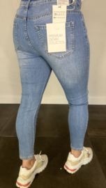 G-Smack highwaist jeans ZILVER BLING
