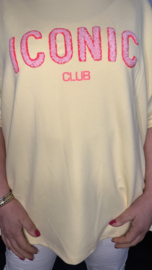 Sweatshirt Iconic Geel