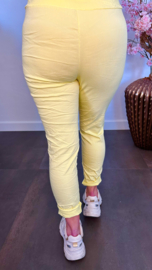 Comfy joggjeans Geel (standaard)