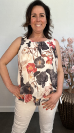 2-Laags top Leila Zwart