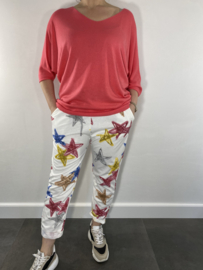Joggingbroek ster gekleurd