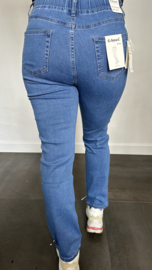 G-smack stretch joggjeans met elastiek