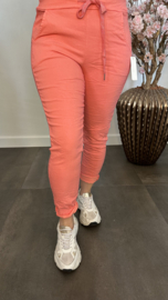 Comfy joggjeans Koraal +SIZE
