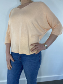 Trui daisy peach SALE