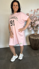 Sweaterdress Los Angeles Roze