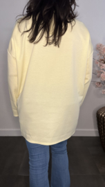 Sweater Ciao geel