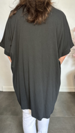 T-Shirt Dewi met GRATIS ketting zwart